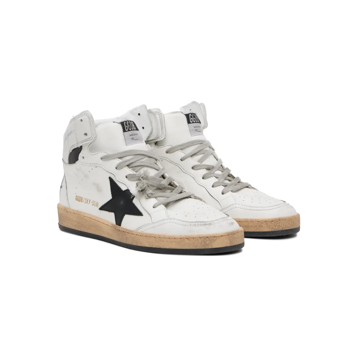 Golden Goose White Sky Star Sneakers (GMF00230.F002190.10283) (4)