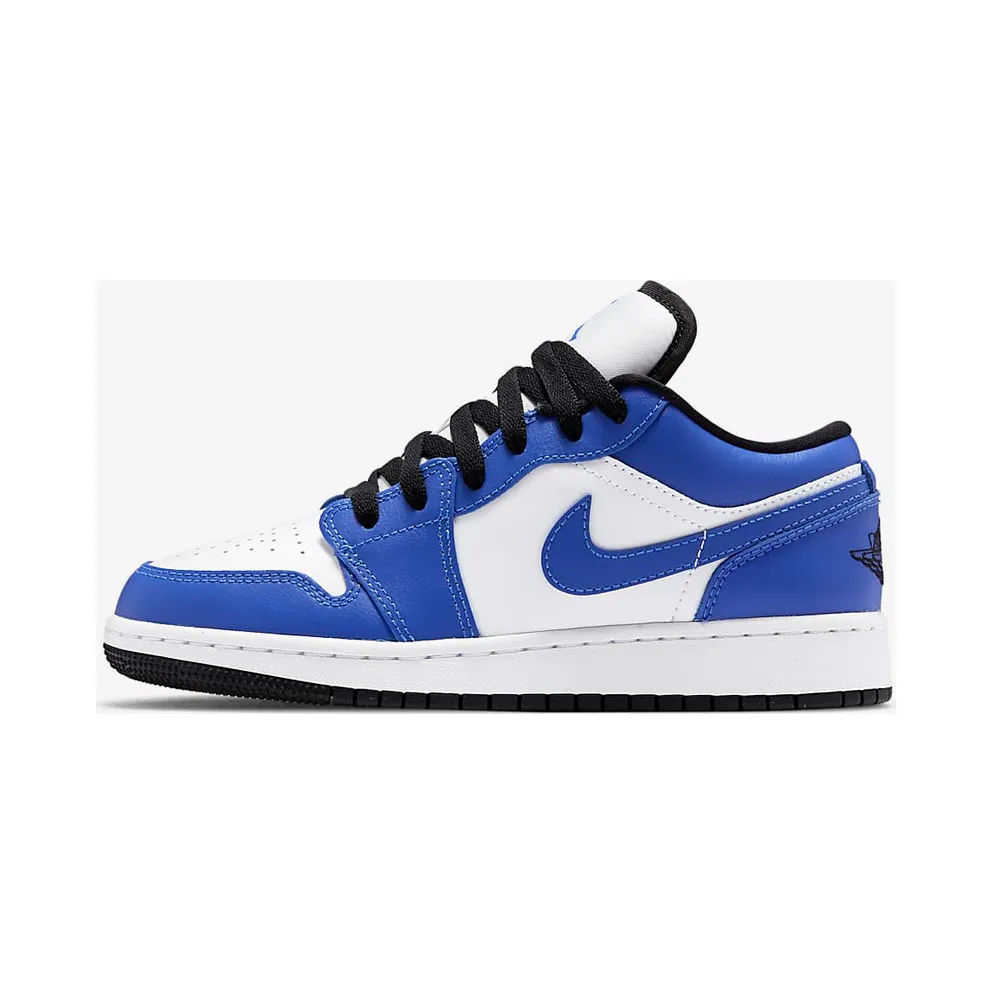 Jordan 1 Low Game Royal (GS) White/Game Royal-Black (553560-124)