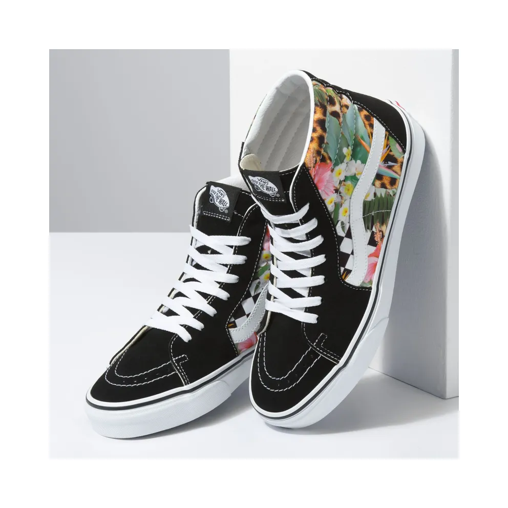 VANS Tropical Animal Check Sk8-hi Shoes (Multicolour)