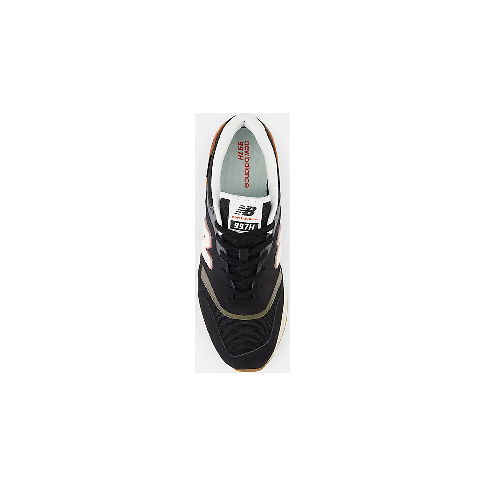 NEW BALANCE 997H “BLACK / CAYENNE” (CM997HLP)