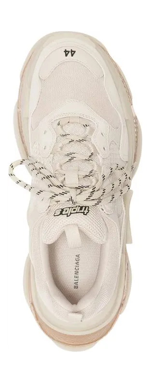 Balenciaga Triple S Clear Sole Off White (541624W2FB19005) (5)