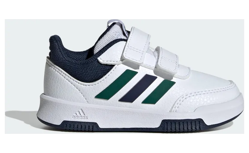 Adidas Tensaur met Klittenband Cloud White / Collegiate Green / Collegiate Navy (IF1735)
