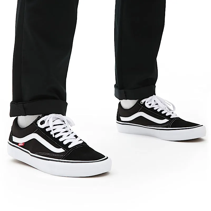 Vans Old Skool Pro Black White Black/White (VN000ZD4Y28)
