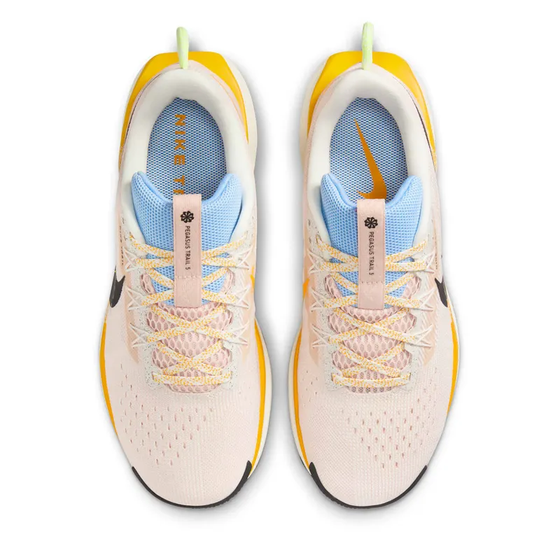 Nike React Pegasus Trail 5 Phantom Washed Coral University Gold Black (DV3865-007)