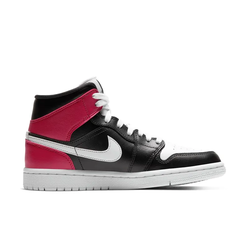 Air Jordan Nike AJ I 1 Womens Mid Noble Red (2019) (BQ6472-016)