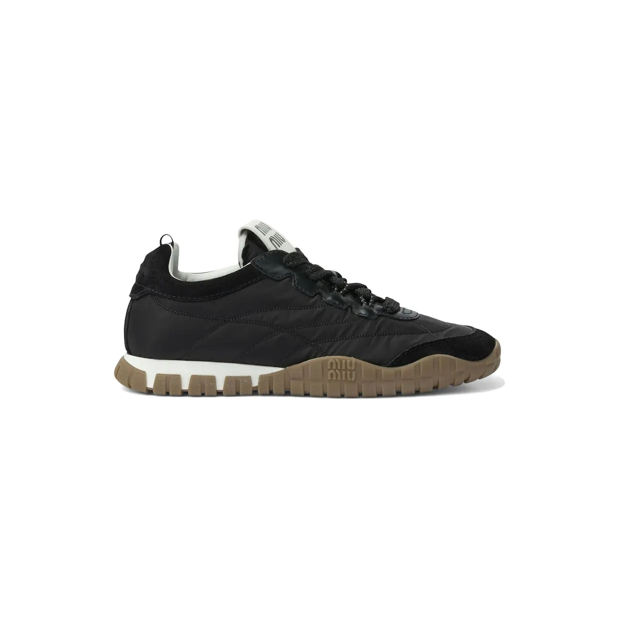 Miu Tyre Sneakers Black (5E417E_ZJM_F0002)
