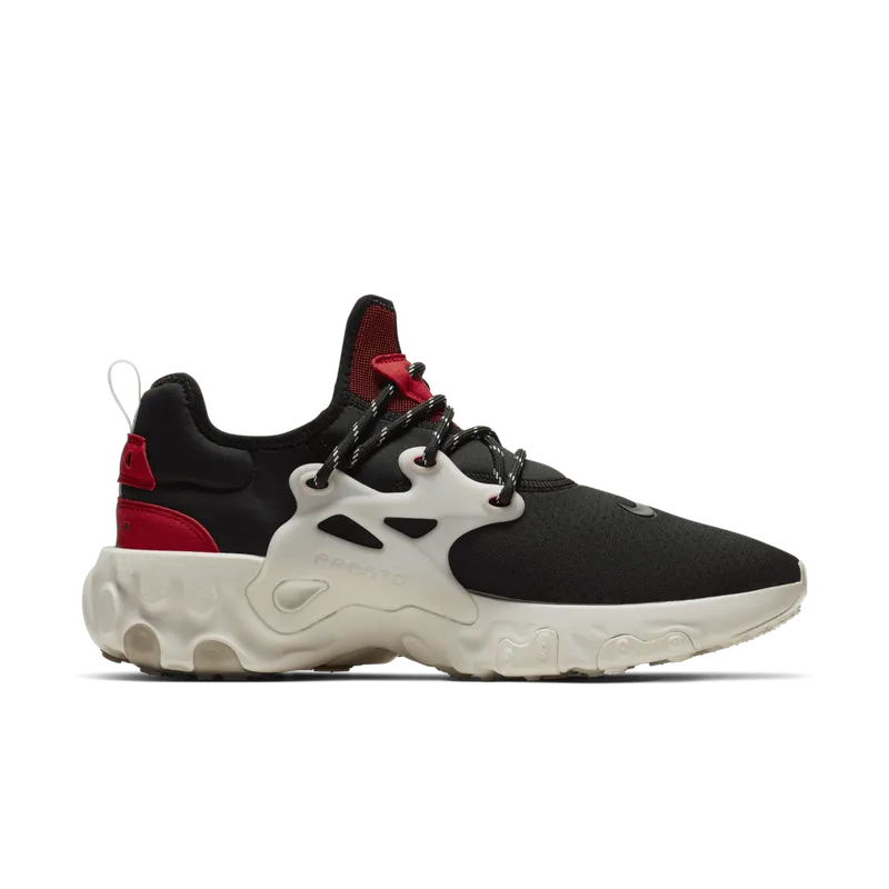 Nike React Presto Black Phantom Red Black/Phantom-University Red (AV2605-002)