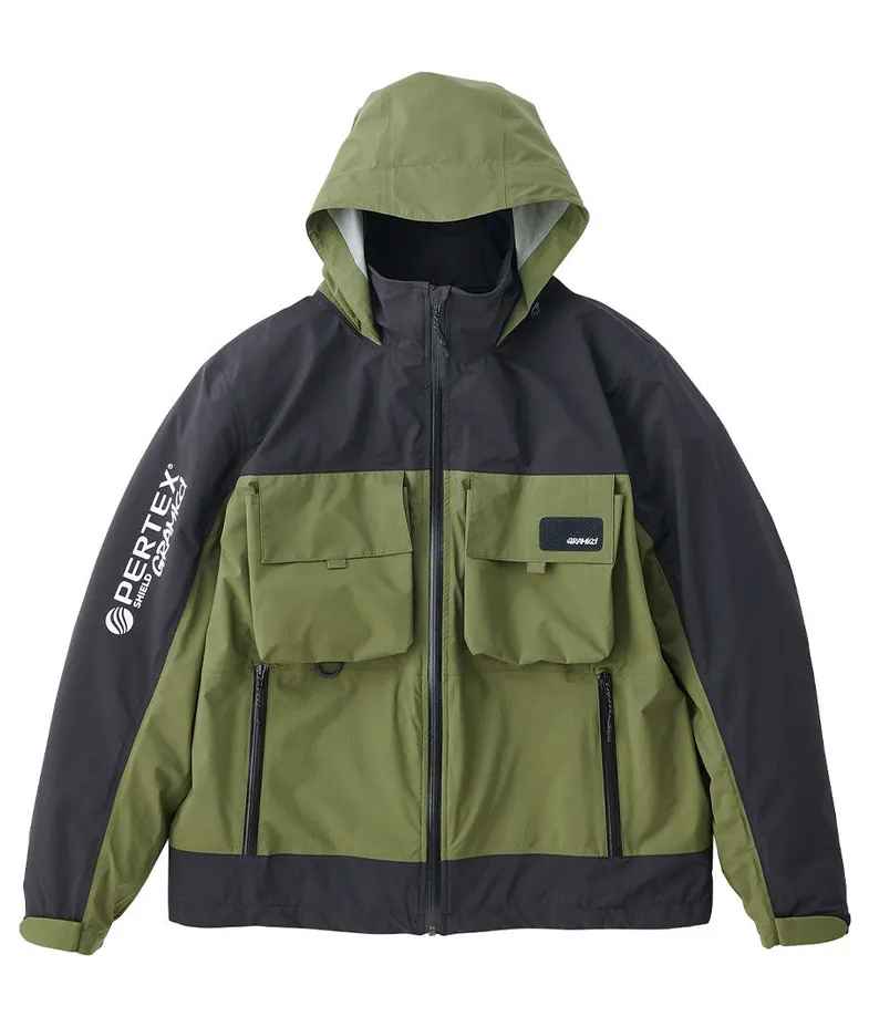Gramicci – Pertex Trailside Wading Jacket – Jacke-Winterjacke (G2FM-J036-olive-drab)