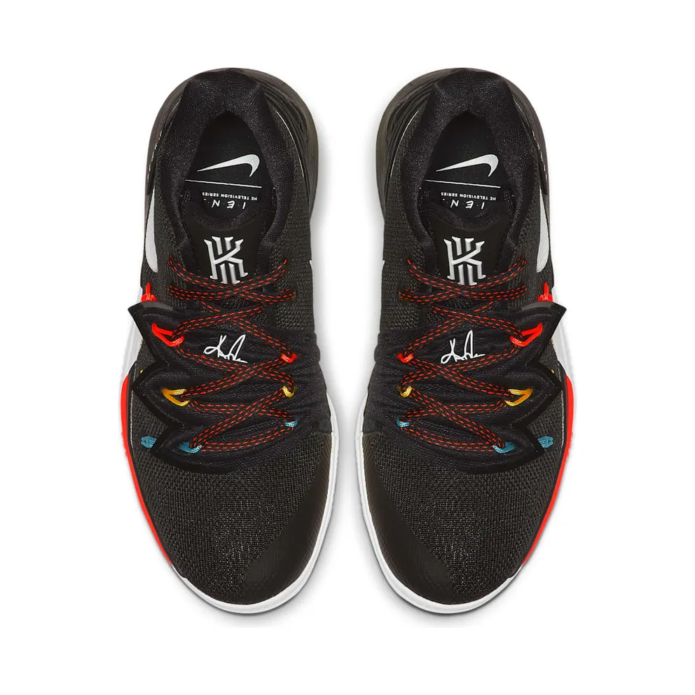 Nike Kyrie 5 Friends (GS) Black/White-Bright Crimson (AQ2456-006)