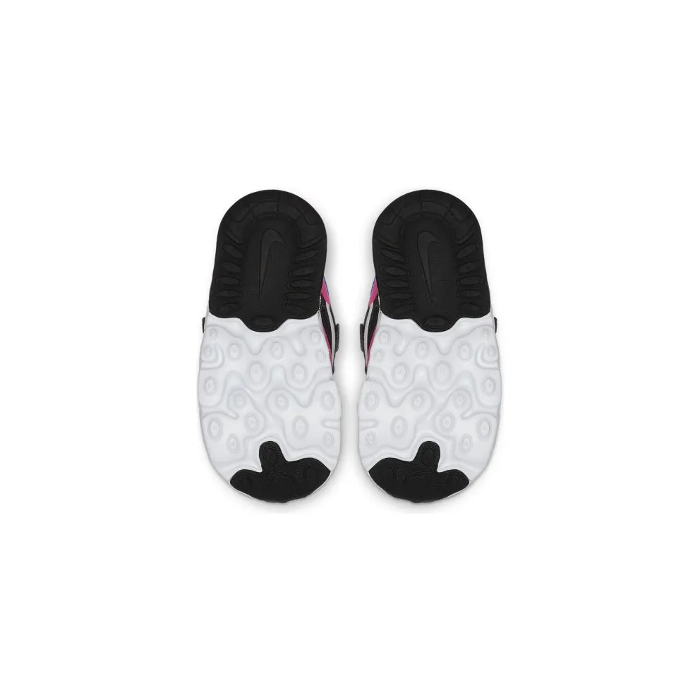 Nike Air Max 270 React Black Hyper Pink Vivid Purple (TD) Black/White-Hyper Pink-Vivid Purple (CD2655-001)
