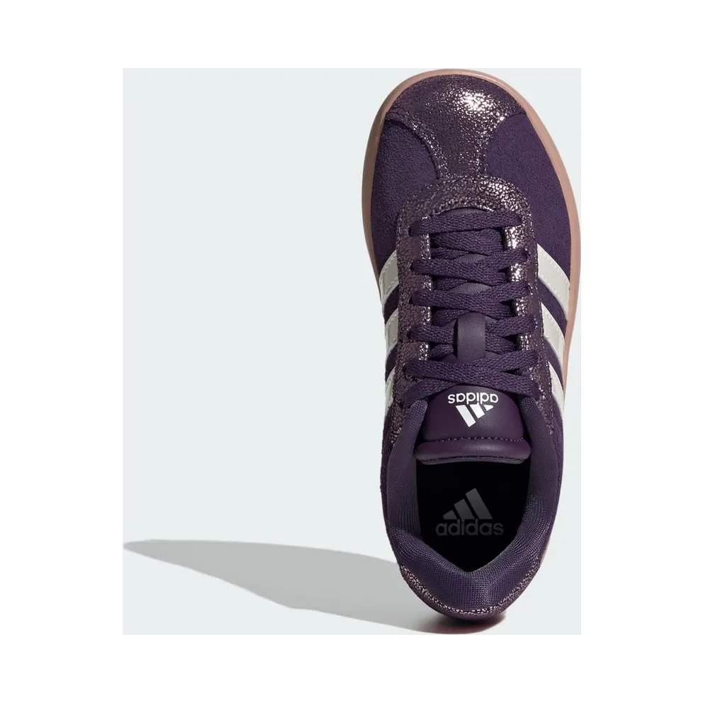 Adidas VL Court 3.0 Kids Aurora Plum / Zero Metalic / Pink Gum (JS3485)