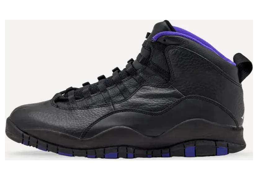 Air Jordan 10 – Sacramento – “Black / Metallic Silver-Dark Concord” (HJ6779-002)