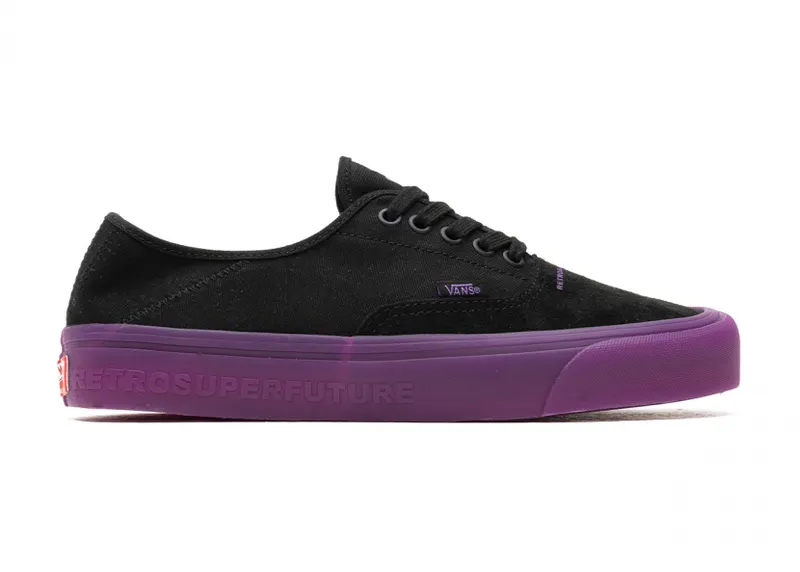 Vans Authentic Retrosuperfuture Black Black/Purple (VN0A3DPBTF4)
