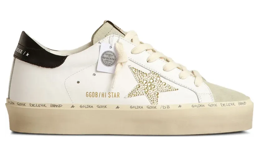 Golden Goose Hi Star leren sneakers – Wit (GWF00118F004066)