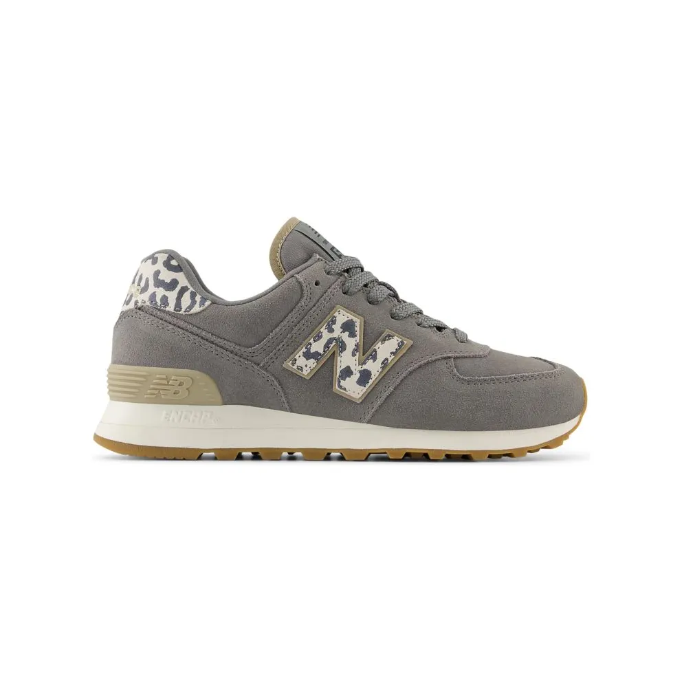 New Balance 574 Harbor Grey Leopard (WL574IJ2)