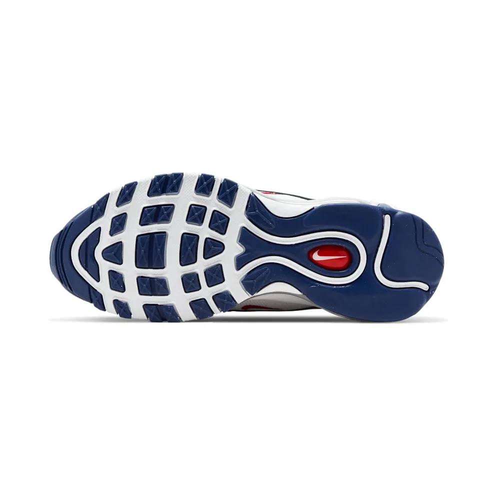 Nike Air Max 97 White Red Royal (GS) White/University Red-Game Royal (CW5856-100)