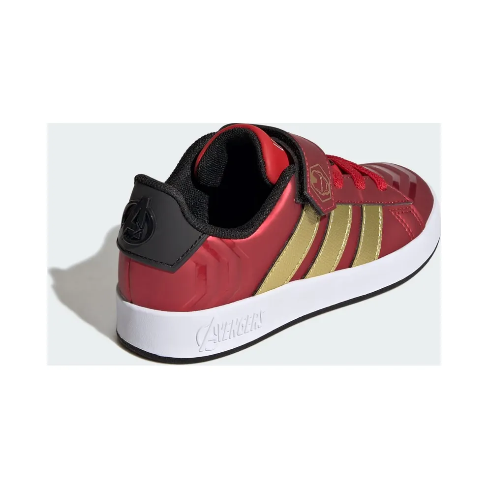 Adidas ADIDAS MARVEL AVENGERS GRAND COURT Shoes KIDS Better Scarlet / Matte Gold / Core Black (HP3614)