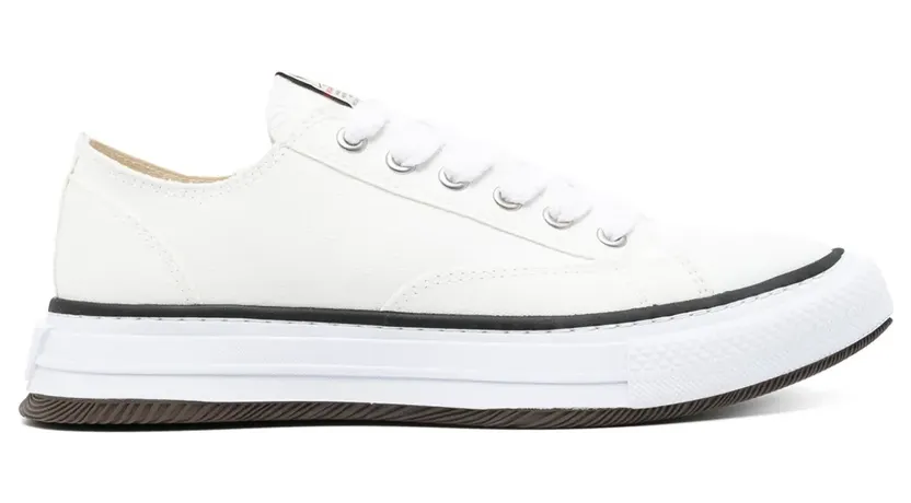 Maison MIHARA YASUHIRO Yucca Sneakers mit spitzer Kappe – Weiß (B12FW702)