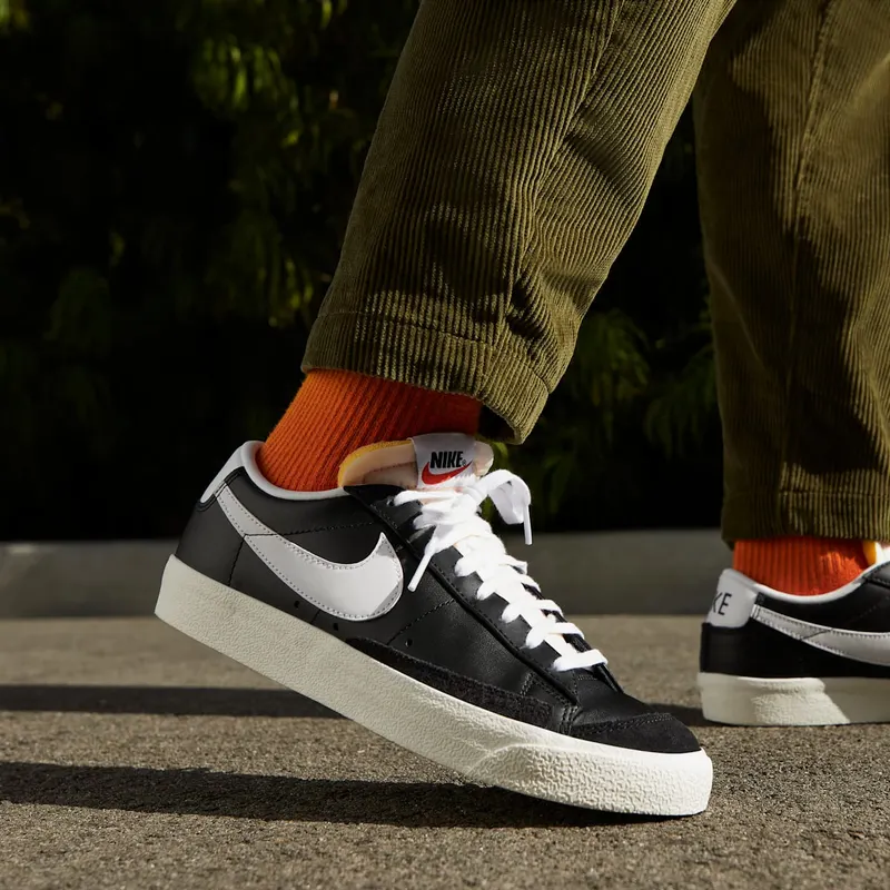 Nike Blazer Low ’77 Vintage “Black White” (DA6364-001)