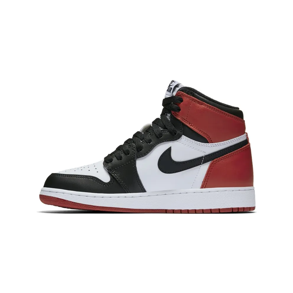 Jordan 1 Retro Black Toe (2016) (GS) Black/White-Varsity Red (575441-125)