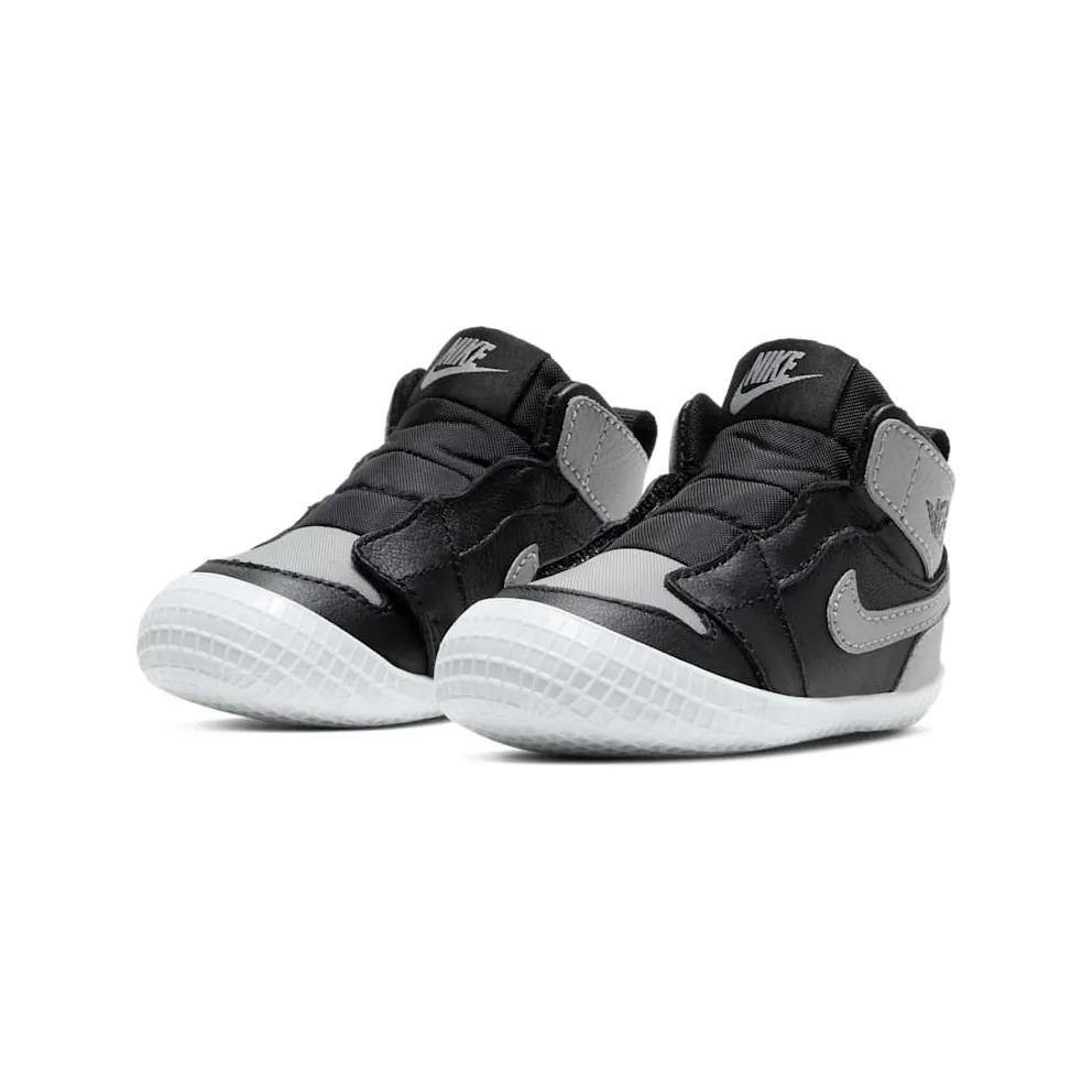 Nike Jordan 1 Crib Bootie Black Medium Grey (I) Black/White/Medium Grey (AT3745-013)
