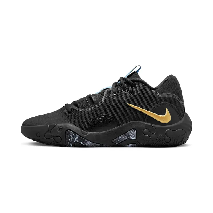 Nike PG 6 “Black / Celestine Blue / Peach Cream / Metallic Gold” (DC1974-005)
