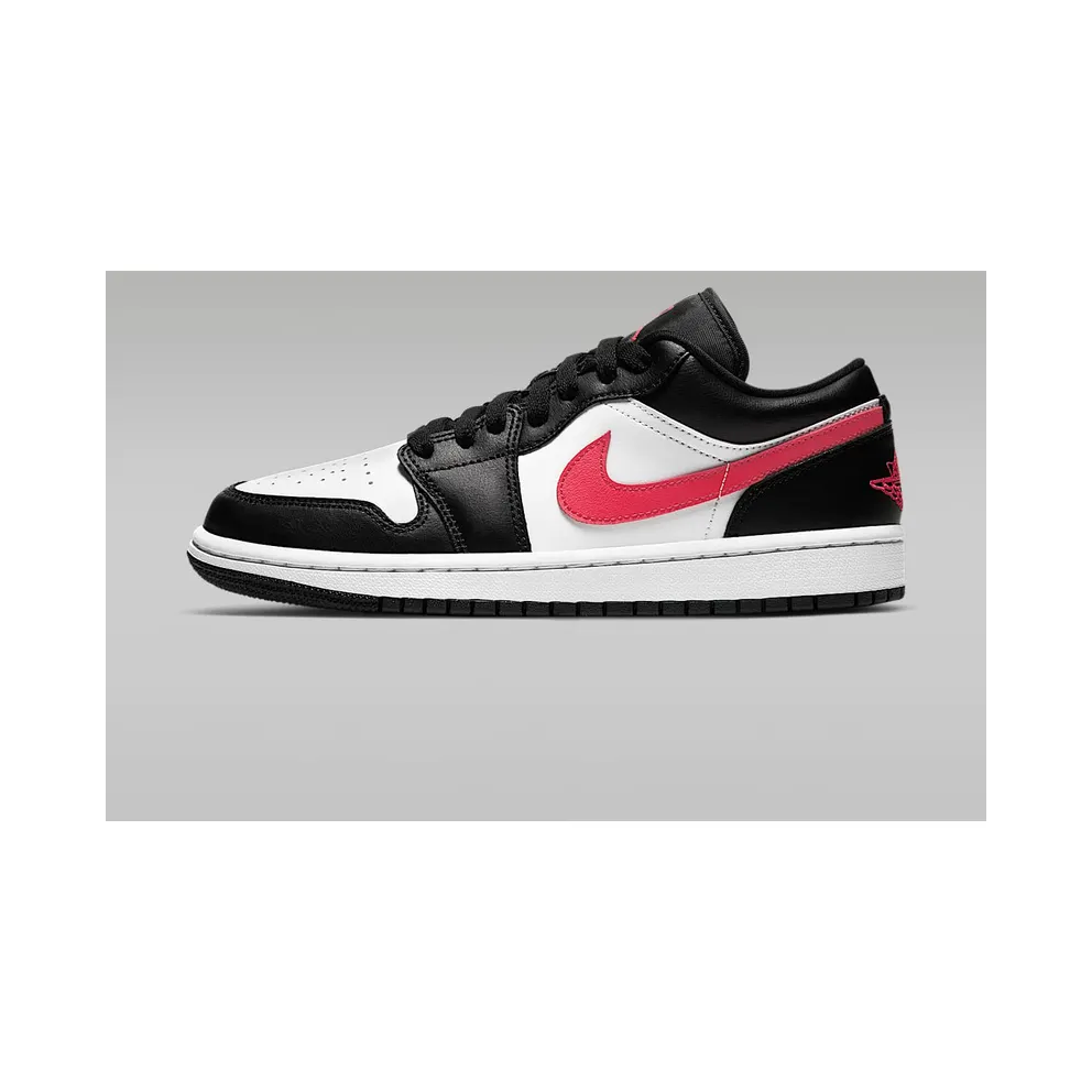 Air Jordan WMNS 1 Low Black Siren Red (2021) (DC0774-004)