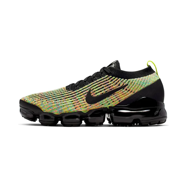 Nike Air VaporMax Flyknit 3 ‘Multi-Color’ Black/Black-Volt (AJ6910-004)