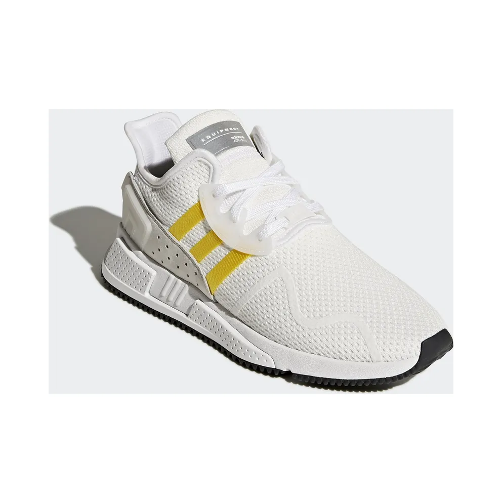 adidas EQT Cushion Adv White Equipment Yellow Footwear White/Equipment Yellow/Silver Metallic (CQ2375)