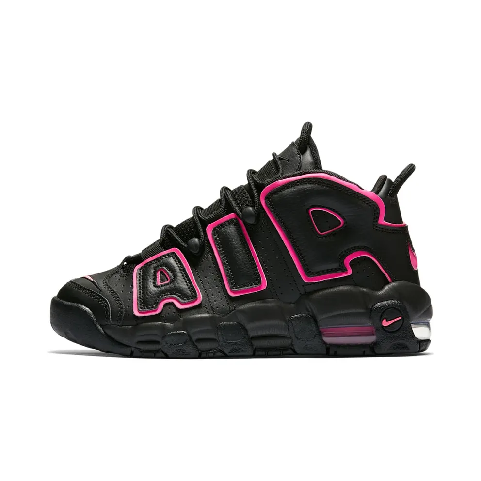 Nike Air More Uptempo Black Pink Blast (GS)