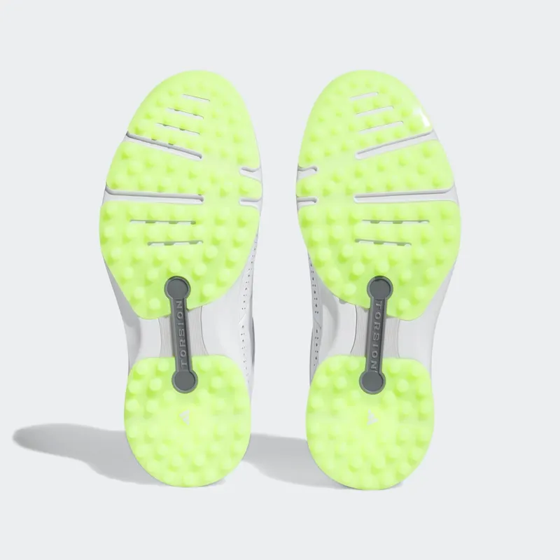 adidas MC80 Spikeless Golf Cloud White Matte Silver Lucid Lemon (ID4748)