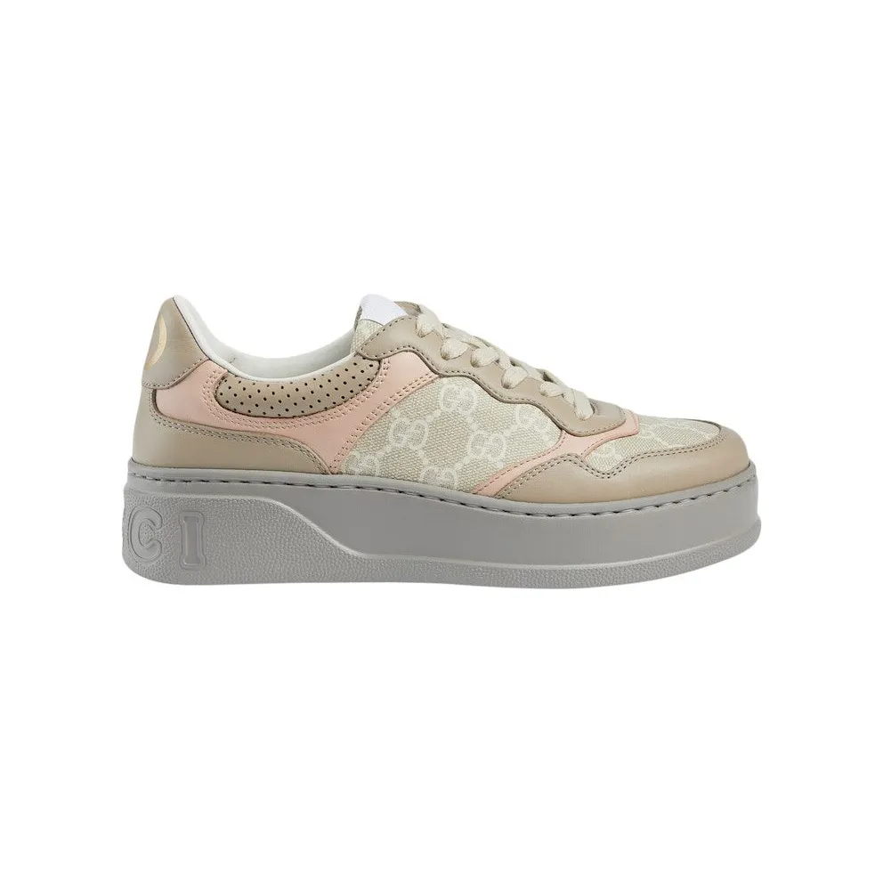 Gucci GG Sneaker Oatmeal Light Pink GG Supreme (700775 UPG90 9595)