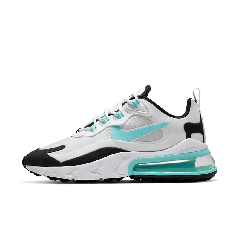 Nike Air Max 270 React Photon Dust Aurora Green Black (W) Photon Dust/Aurora Green-White-Black (CJ0619-001)