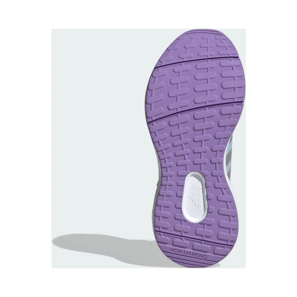 Adidas FortaRun 2.0 Cloudfoam Elastic Lace Top Strap Semi Flash Aqua / Silver Metallic / Orchid Fusion (ID2359)