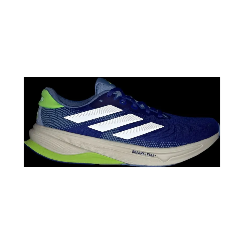 Adidas Supernova Solution 2.0 Running Shoes Lucid Blue / Zero Metalic / Lucid Lemon (JQ5078)