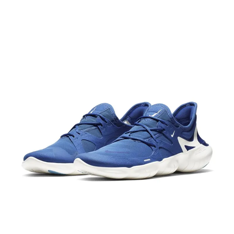 Nike Free RN 5.0 Indigo Force Indigo Force Summit White Blue Lagoon Deep Royal Blue (AQ1289-401)