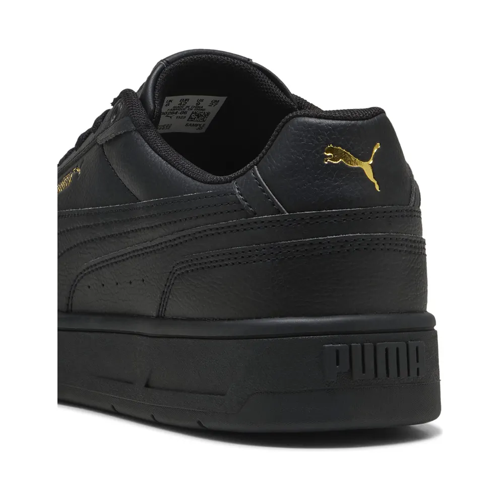 Puma Court Classico “Puma Black / Puma Black / Puma Gold” (400284_06)