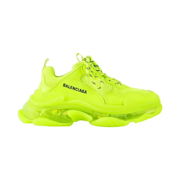Balenciaga Triple S Clear Sole Yellow (W) (544351W2FF17320)