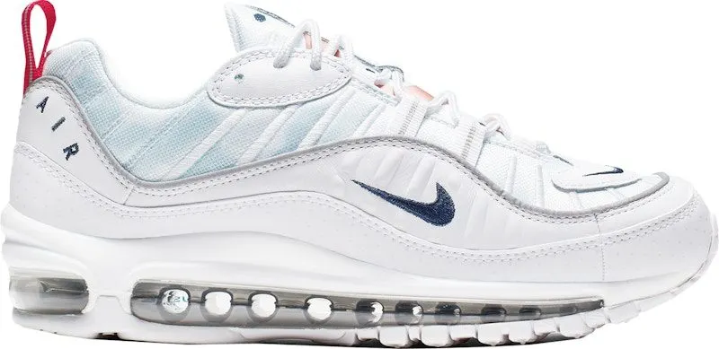 Nike Air Max 98 Unite Totale White (W) White/Midnight Navy (CI9105-100)