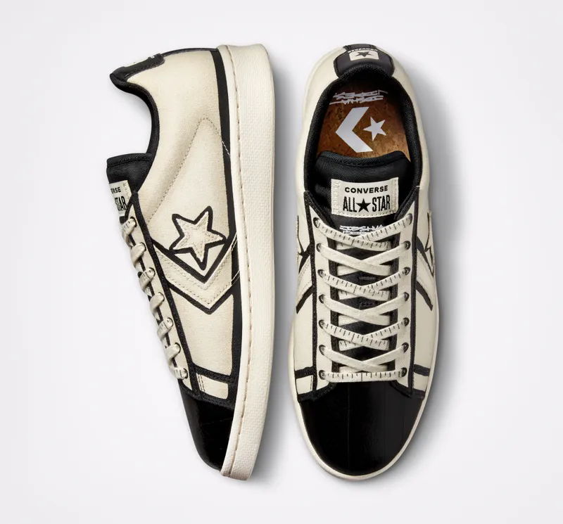 Converse Converse x Joshua Vides Pro Leather Natural Ivory/Black/White