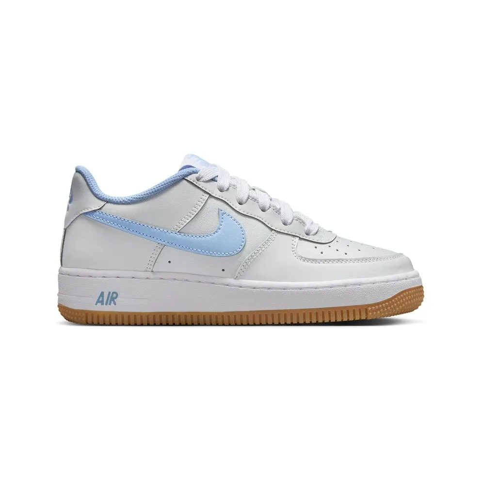 Nike Air Force 1 Low LV8 Photon Dust White Gum Medium Brown Psychic Blue (IB8845-002)