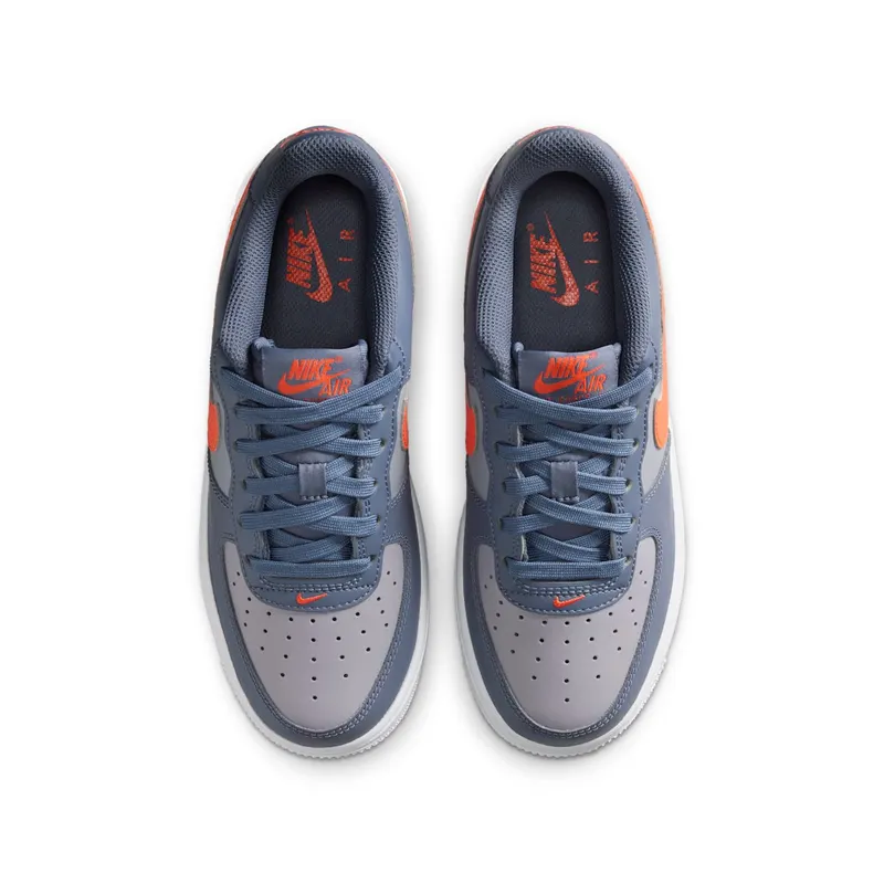 Nike Air Force 1 Low GS “Cement Grey Light Carbon Orange” (CT3839-008)