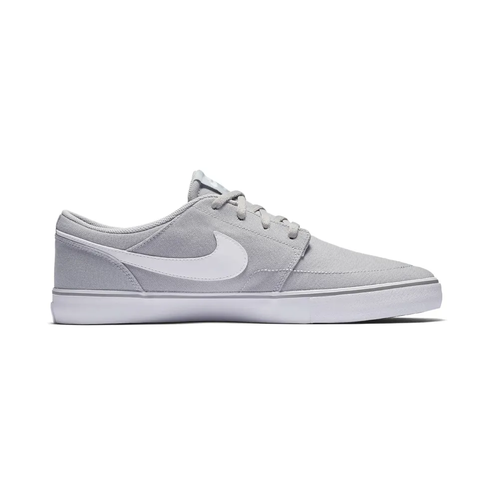 Nike SB Solarsoft Portmore 2 Wolf Grey Wolf Grey White White (880268-011)