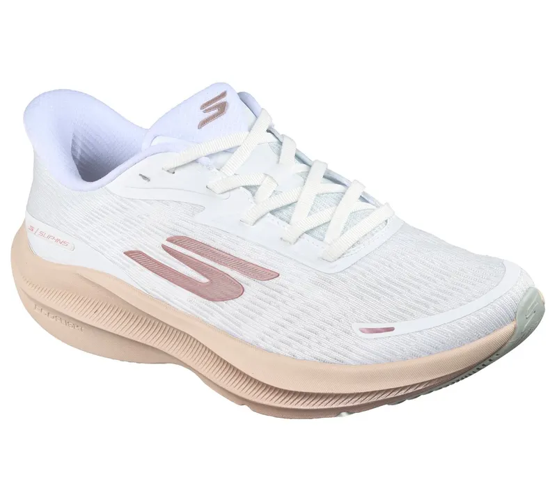 Skechers Slip-ins: Aero Pulse Sneaker White/Rose