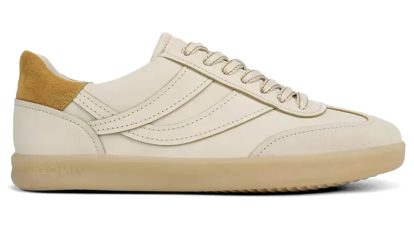 Vince Oasis sneakers met contrasterende rand – Beige (OASISW)