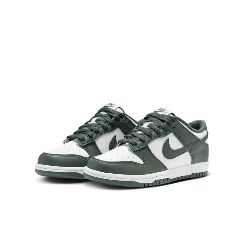 Nike Dunk Low GS “White / Vintage Green” (FB9109-120)