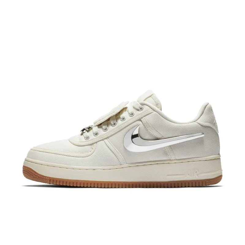 Nike Air Force 1 Low Travis Scott Sail Sail/Sail-Gum Light Brown (AQ4211-101)