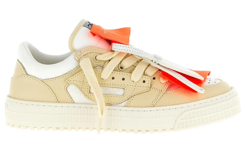 OFF-WHITE 3.0 Court Low Top “Beige” (OWIA28ES26LEA00101610161)