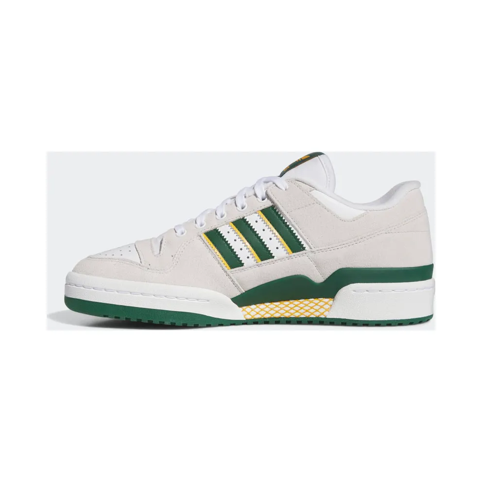 Adidas Forum 84 Low ADV Crystal White / Dark Green / Preloved Yellow (IG7583)