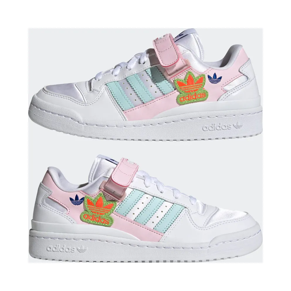 adidas Forum Low Cloud White / Clear Pink / Halo Mint (H05118)